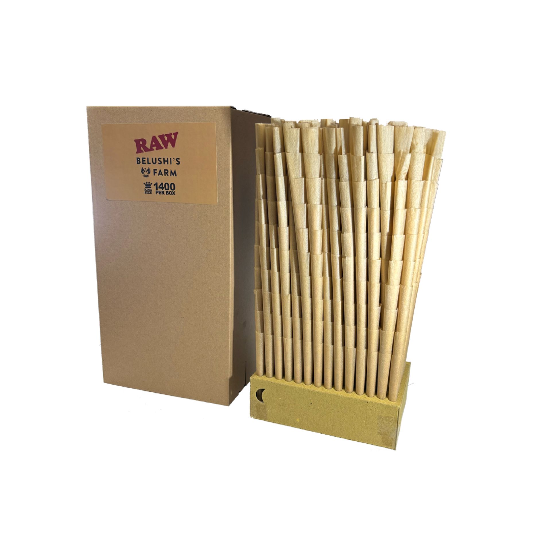 a box of cones